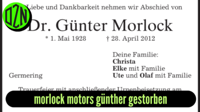 morlock motors günther gestorben